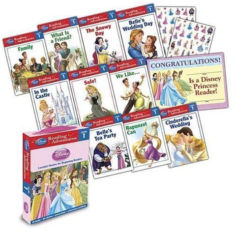 Reading Adventures Disney Princess Level 1 Boxed Set By Disney Book