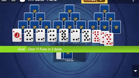 Microsoft Solitaire Collection Tripeaks Hard August 17 2018 Youtube