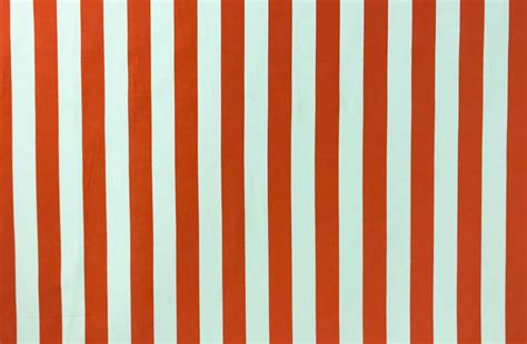 Orange And White Striped Fabric Orange And White Stripe Curtain