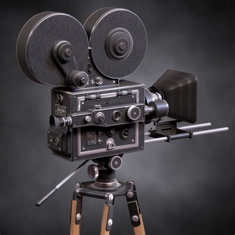 3d Model Classic Film Camera