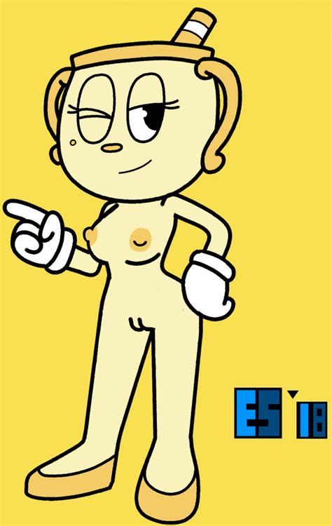 Rule 34 1girls Casual Cuphead Game Exposed Torso Female Female Only