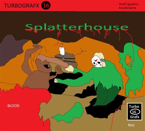 Splatterhouse Turbografx 16 Version By Fazbear1980 On Deviantart