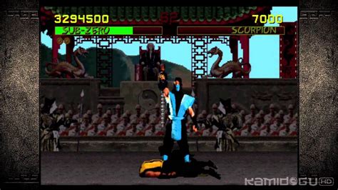Mortal Kombat Sub Zeros Head Rip Fatality Youtube