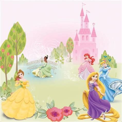 Ek Success Glittered Paper Multi Princesses Glitter Paper Disney