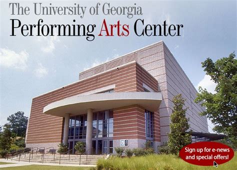 University Of Georgia Preforming Arts Performance Art Performing