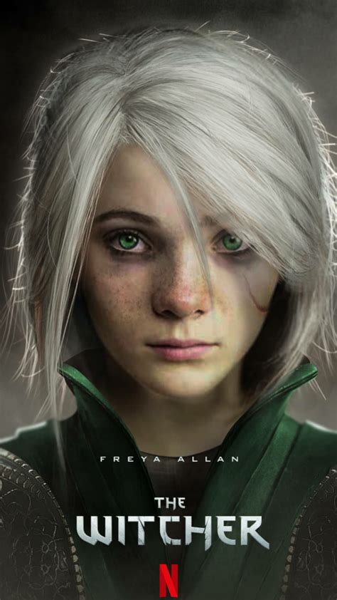 This Fan Art For The Witcher Wonderfully Imagines Freya Allan As Ciri — Geektyrant The Witcher