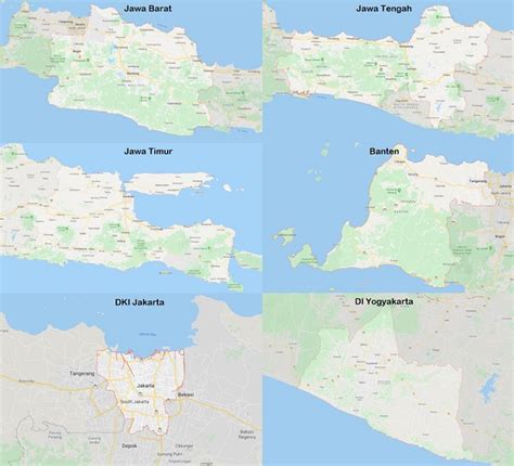 Profil Pulau Jawa Gambar Peta Lengkap