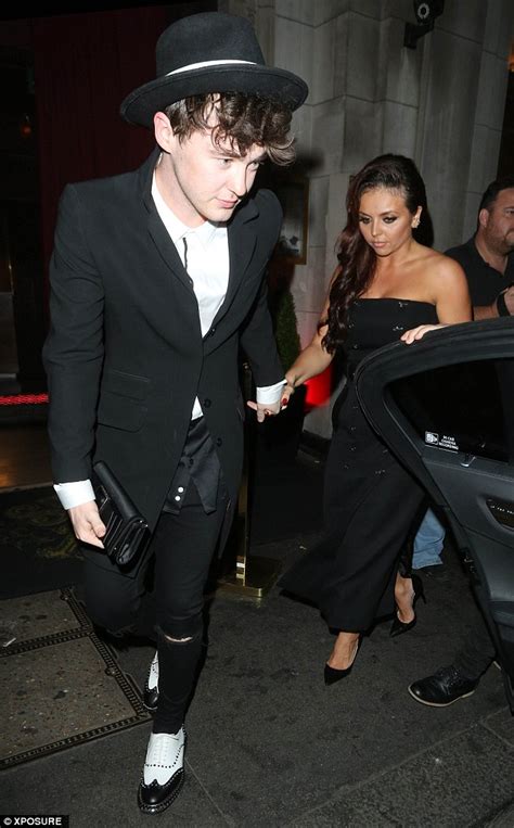 Little Mix S Jesy Nelson And Jake Roche Party Post Engagement Daily Mail Online