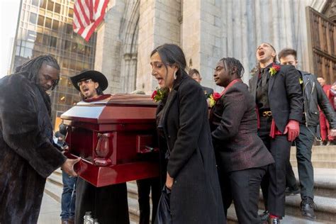 At St Patricks Cathedral A Funeral Was Held For Cecilia Gentili A