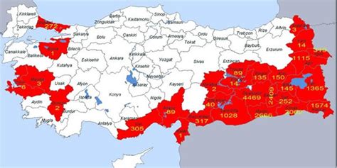 Seçmeli Kürtçe Dersi nin Türkiye Haritası Memurlar Net