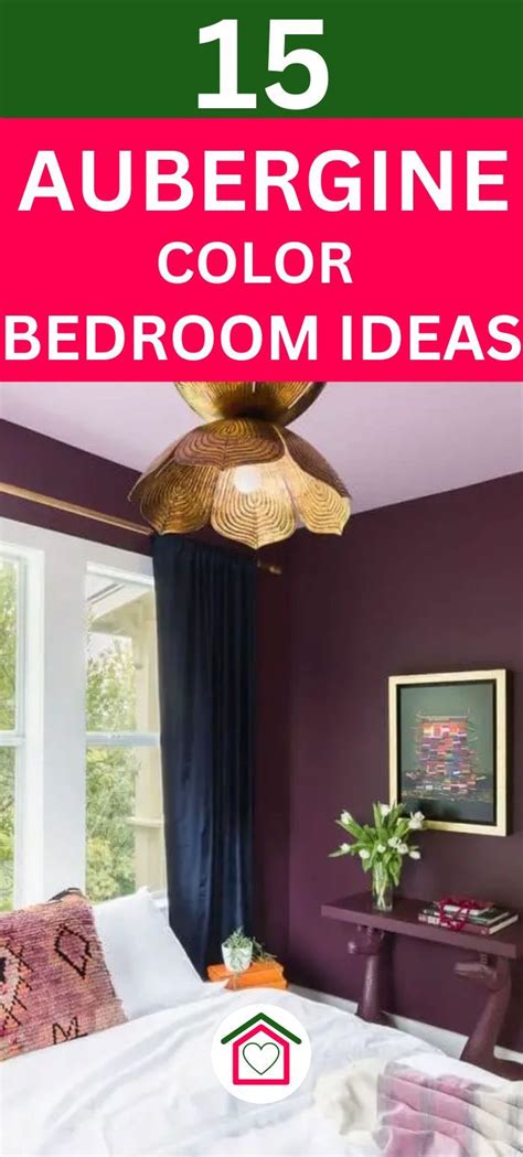Best Aubergine Color Combinations Plus 15 Eggplant Paint Color Bedroom