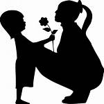Silhouette Adoption Pixabay Mother Diverse Child Clip