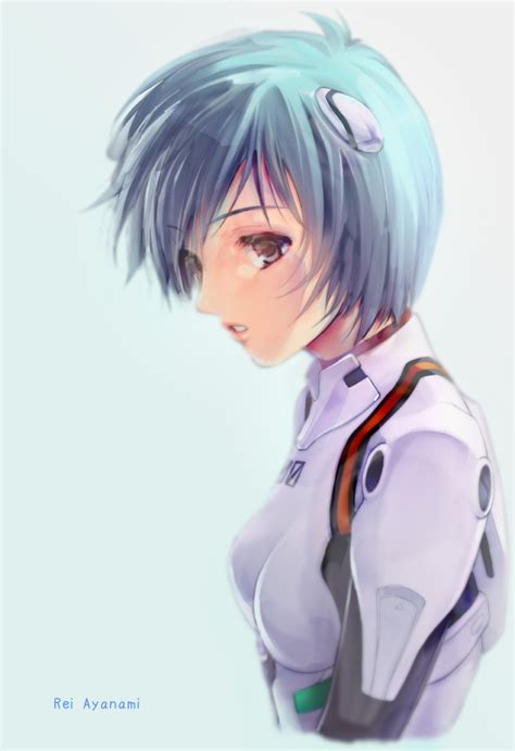 Ayanami Rei Neon Genesis Evangelion Drawn By Yoko Juusuke Danbooru