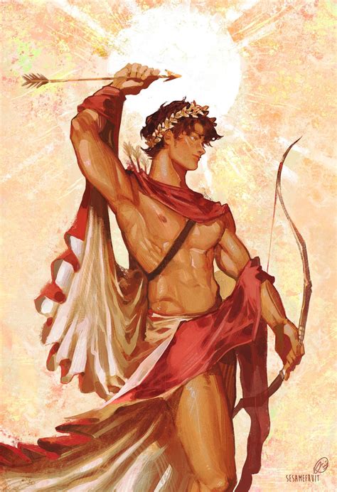 Julian As Apollo Greek Mythology Art