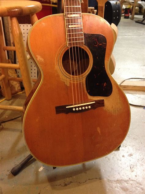 One Of The Great Vintage Guitars That Come Through Our Repair Shop Guild Guild