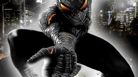 Black Spider Man Wallpapers Wallpaper Cave