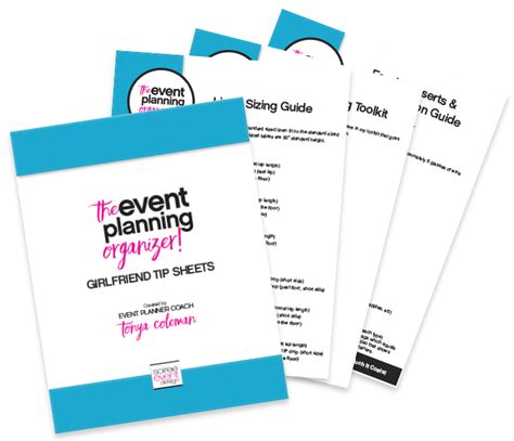 FREE Event Planning Tip Sheets | Event planning tips, Event planning, Corporate event planning