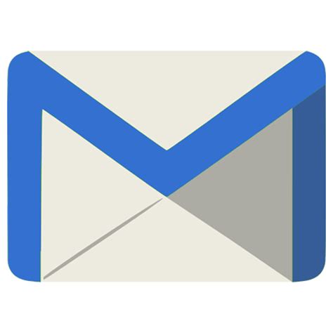 Icone Email Enveloppe Grise Et Bleue Png Transparents Stickpng