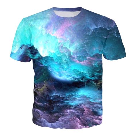 buy summer space nebula galaxy t shirt men womens tshirt tumblr t shirt tops