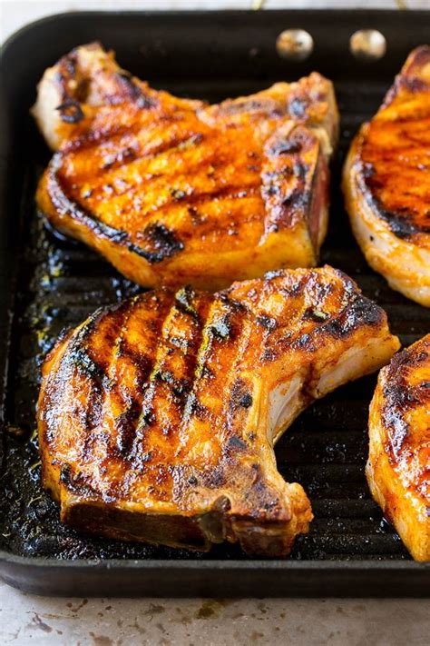 Thin chops this recipe is written for thick cut pork chops that are 1 to 1 1/2 inches thick. Smoked Pork Chops Recipe | Smoked Pork | Pork Chops #pork ...