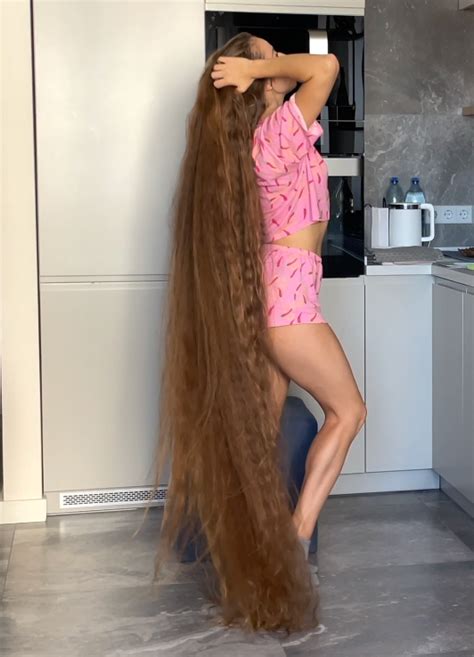 Video Super Thick Beyond Floor Length Hair Realrapunzels In 2023