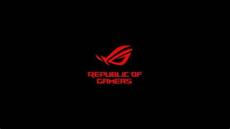 Asus Republic Of Gamers Red Communication Illuminated