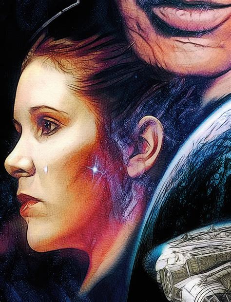 Han Solo Leia Starwars Poster Detail 1 By Notjustone On Deviantart