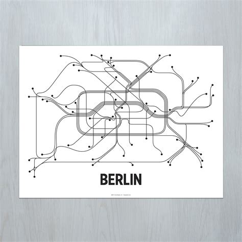 Berlin Poster Lineposters