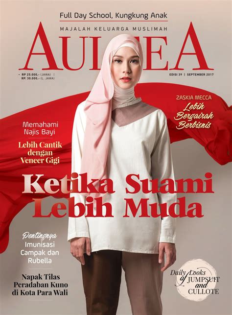 Contoh Cover Majalah Hijab Amat