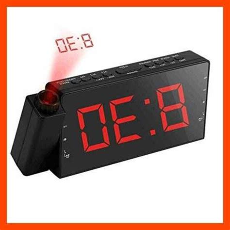 Finding the alarm clock ceiling display that will suit you the most is not an easy thing to do. Alarm Clock Projection On Ceiling FM Radio Wall