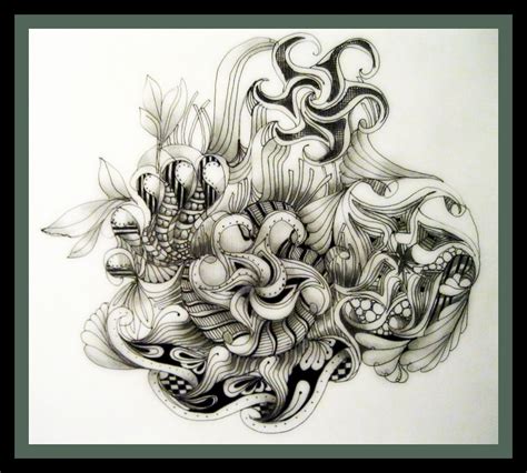 Weekly Challenge New Official Tangle Fengle Flickr Zentangle Artwork Doodles