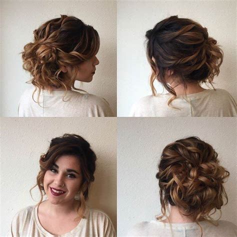 Image Result For Romantic Low Curly Buns Prom Hair Updo