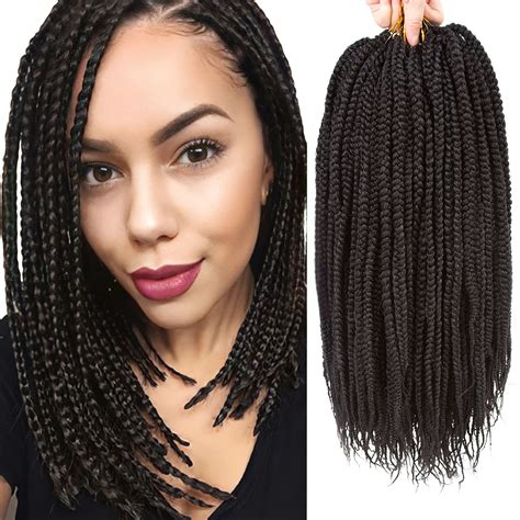 Buy Box Braids Crochet Hair 12 Inch Crochet Braids144 Strands Crochet Box Braids Prelooped