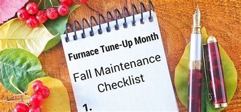 Is Your Furnace Ready Maintenance Checklist Furnace Maintenance