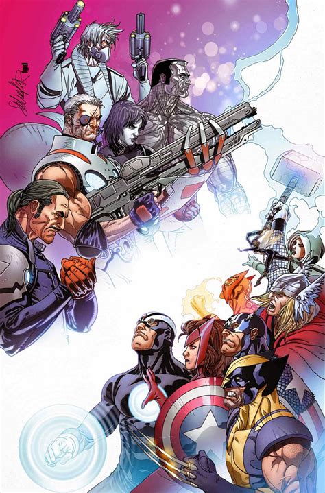 Cable And X Force Múltiplas Ameaças ~ Universo Marvel 616
