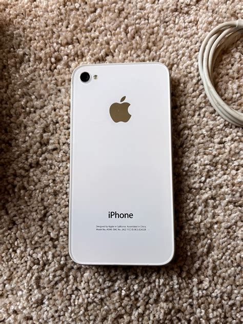 Apple Iphone 4s 8gb White Unlocked Working Condition Ebay