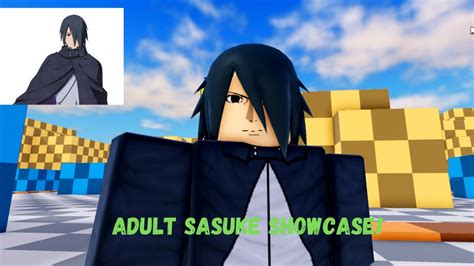 This Unit Is Pretty Good Adult Sasuke Showcase Roblox Astd