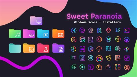 Sweet Paranoia Icon Theme By Niivu On Deviantart