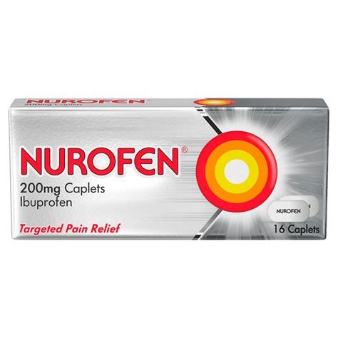 nurofen mg caplets   pack  ocado