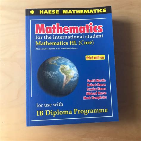 Haese Mathematics Hl Core 3rd Edition Hobbies And Toys Books