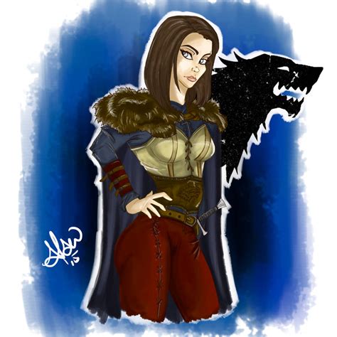 Queen Of Winterfell By Anip30 On Deviantart