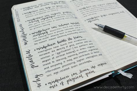 How To Improve Your Handwriting Bullet Journal