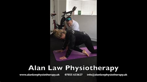 Alan Law Physiotherapy Pigeon Pose Stretch Youtube