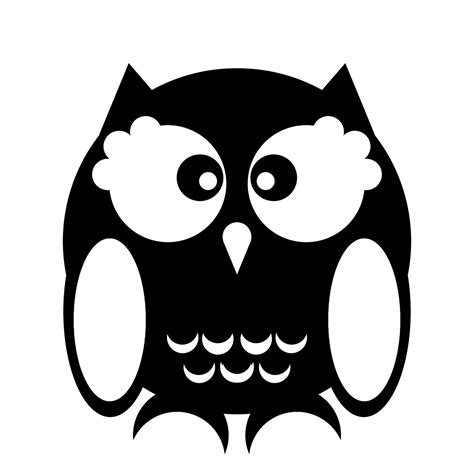 Download Owl Cute Silhouette Royalty Free Stock Illustration Image