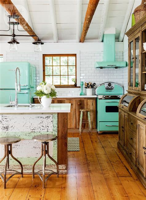 14 Vintage Cottage Style Design Formulas Style At Home Kitchen