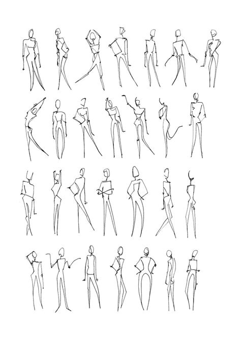 Female Figure Female Body Line Art