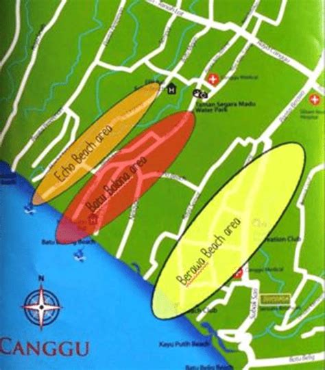 Map Of The Canggu Area Download Scientific Diagram