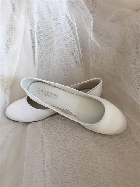 S A L E Simple Ballet Flat Wedding Shoes Wedding Ballet Shoe