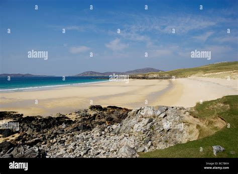 Seilebost Beach The Isle Of Harris Scotland Stock Photo Alamy
