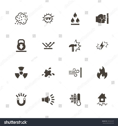 Influence Icons Perfect Black Pictogram On Stock Vector Royalty Free